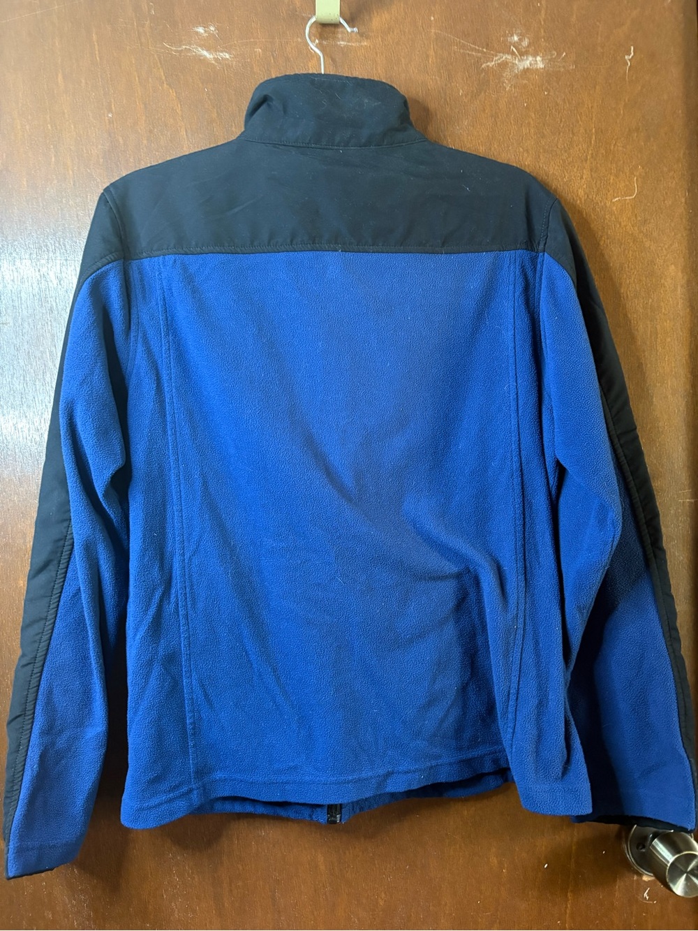 Reel Legends Blue and Black Lightweight Fleece Jacket